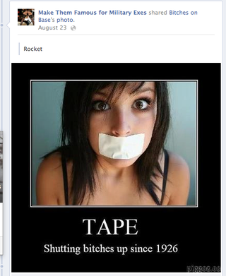 Illustration for article titled Women Who Cheat on (or With) Soldiers Get Viciously Outed on Facebook
